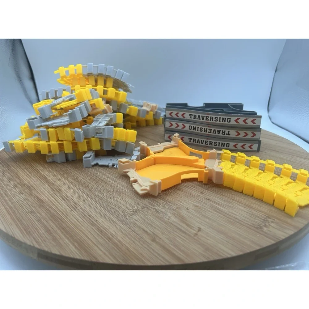 Race Tracks Engineering Road Replacement Parts Flexible Track Various Set Pieces